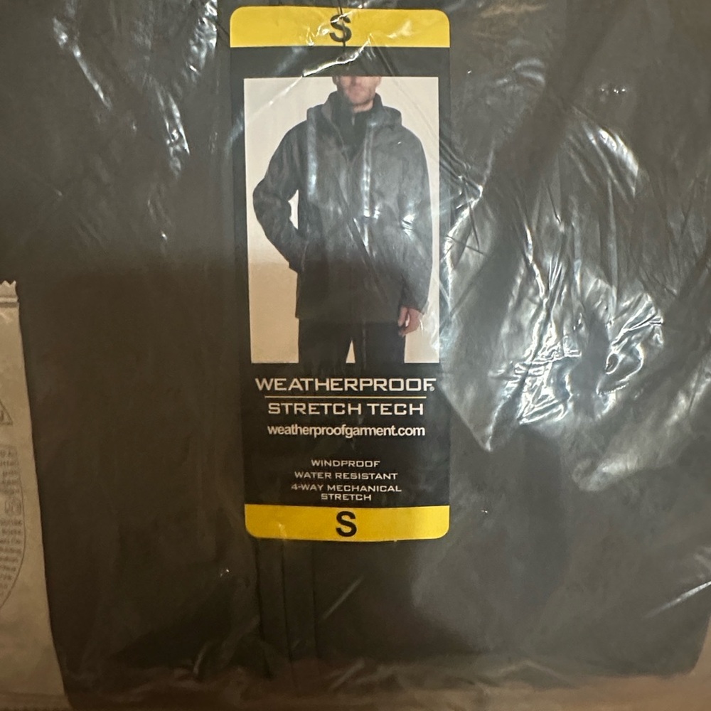 Weatherproof Stretch Tech Men's Dark Gray Jacket